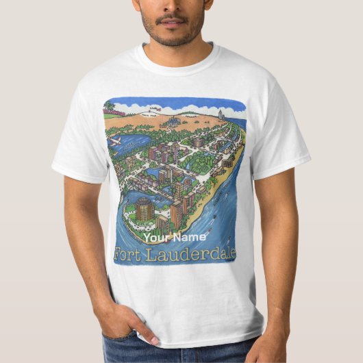 フォートローダーデール Tシャツ (正面)