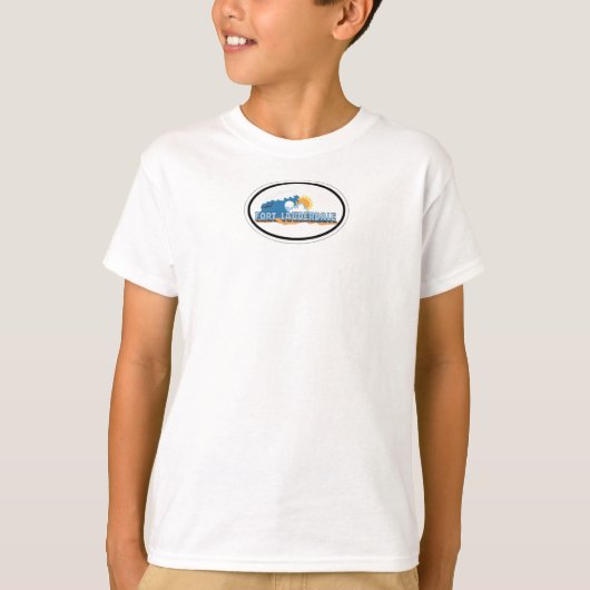 フォートローダーデール。 Tシャツ (正面)