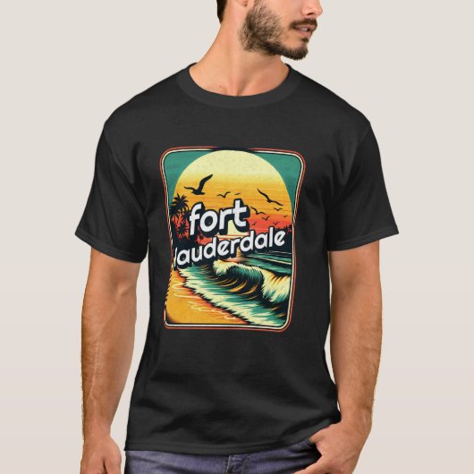 フォートローダーデール Tシャツ (正面)