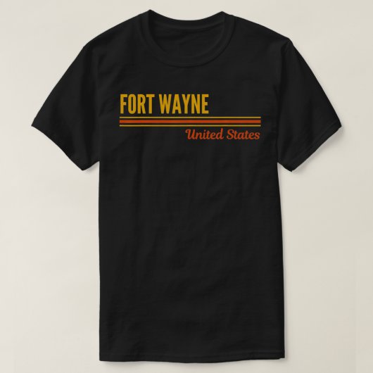 フォートワイン統一された州 Tシャツ (デザイン正面)