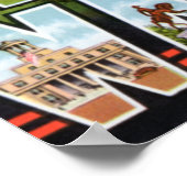 フォートワイン・インディアナ大文字挨拶 ポスター (角)