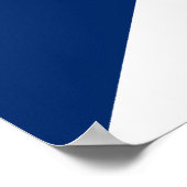 フォートワイン,インディアナ州,統一された州国旗 ポスター (角)