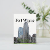 フォートワイン・インディアナ・スカイラインとフォートワイン・イン・ザ・スカイ ポストカード (スタンド正面)