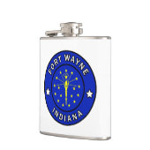 フォートワイン・インディアナ フラスク (左)