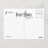 フォートワースの柵:ロングホーン・サロン ポストカード (裏面)