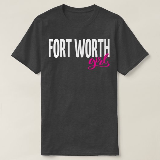 フォートワースガール1 Tシャツ (デザイン正面)