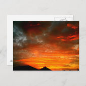 フォートワースサンセット ポストカード (正面/裏面)