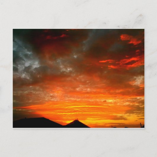 フォートワースサンセット ポストカード (正面)
