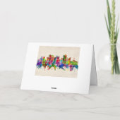 フォートワーステキサス州スカイライン シーズンカード (裏面)