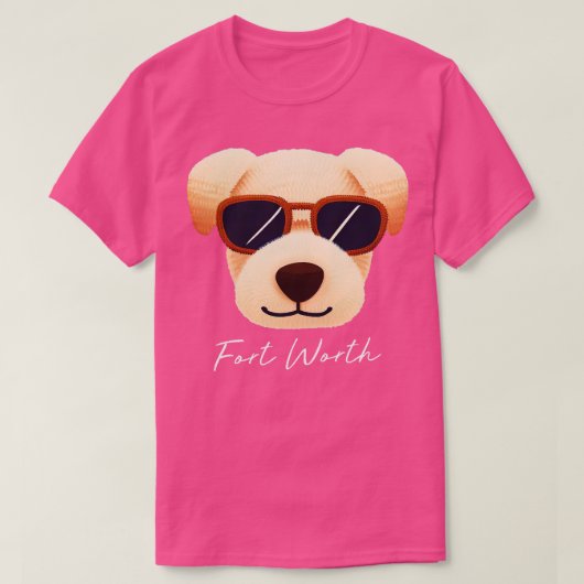 フォートワースドッグ Tシャツ (デザイン正面)