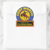 フォートワースファットストックショー スクエアシール (バッグ)