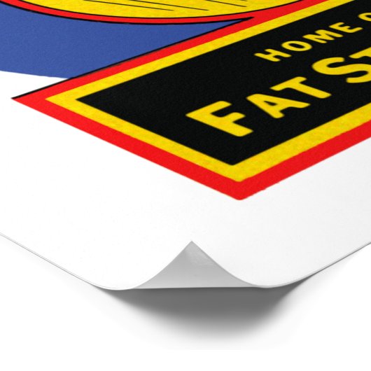 フォートワースファットストックショー ポスター (角)