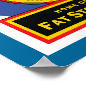 フォートワースファットストックショー ポスター (角)