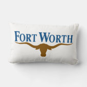 フォートワース市旗(テキサス州) ランバークッション (裏面)