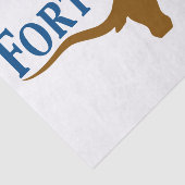 フォートワース市旗(テキサス州) 薄葉紙 (詳細)