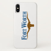 フォートワース市旗(テキサス州) Case-Mate iPhoneケース (裏面)