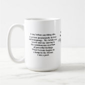 フォートワース詩ソサエティーコーヒーマグ コーヒーマグカップ (左)