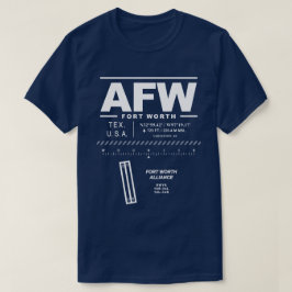 フォートワース・アライアンス空港AFW Tシャツ