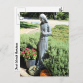 フォートワース・ガーデン像# 2 ポストカード (正面/裏面)