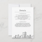 フォートワース(テキサス州)の結婚式 | ゲストの詳細 招待状 (正面)