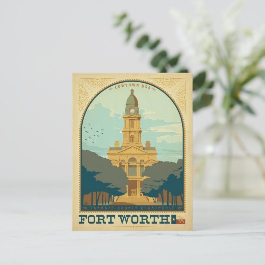 フォートワース, テキサス州 ポストカード (スタンド正面)