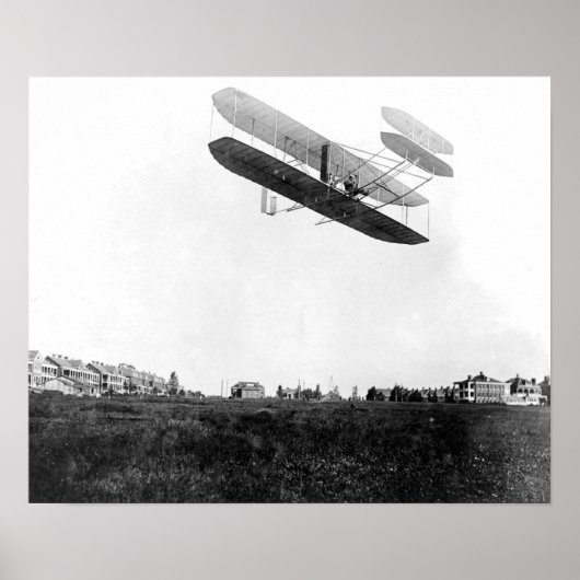 フォート飛んでいる・マイヤーのオーヴィル・ライト、1908年9月9日 ポスター (正面)