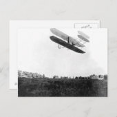 フォート飛んでいる・マイヤーのオーヴィル・ライト、1908年9月9日 ポストカード (正面/裏面)