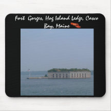 フォート・ゴージェス、ホッグ・アイランド・レッジ、カスコ・ベイ、メイン