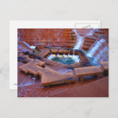 フォート・ワースWatergarden ポストカード (正面/裏面)