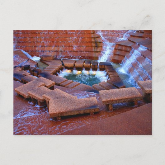 フォート・ワースWatergarden ポストカード (正面)