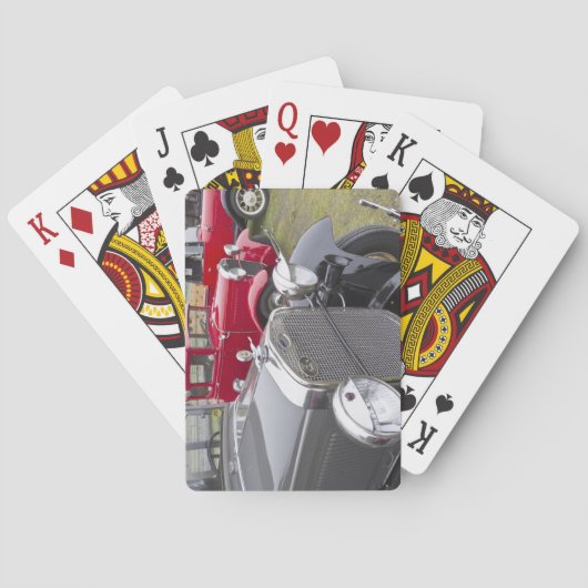 フォードの旧式な自動車 トランプ (裏面)