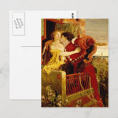 フォードマドブラウン：ロミオとジュリエット ポストカード (正面/裏面)