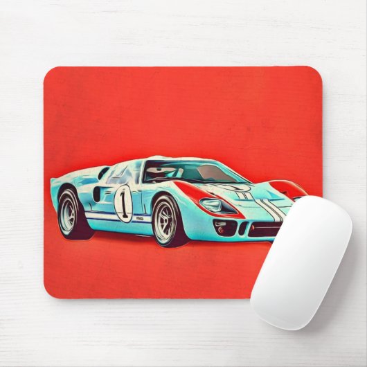 フォードGT40 マウスパッド (マウス)