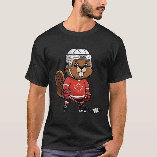 フォーナションズタイトルグローバル対決カナダビーバーほ Tシャツ (正面)