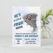 フォーナドトルナド4回目の誕生日パーティー 招待状 (スタンド正面)