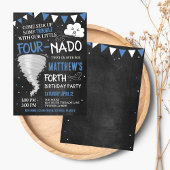 フォーナド誕生日招待状トルナドツイスターパーティー 招待状