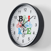 フォーバイク 壁時計 (傾斜)