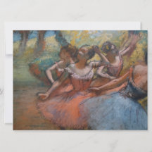 フォーバレリーナonステージ（バレエ） (by Edgar Degas)