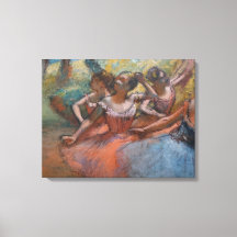 フォーバレリーナonステージ（バレエ） (by Edgar Degas)