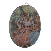 フォーバレリーナonステージ(バレエ) (by Edgar Degas) ダーツボード (正面左)