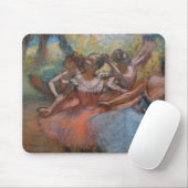 フォーバレリーナonステージ(バレエ) (by Edgar Degas) マウスパッド (マウス)