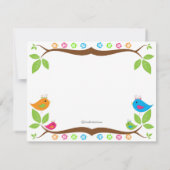 フォーバーズフローラベビーシャワー招待状 招待状 (裏面)