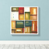 フォーパネル絵画ズバイジェニファー・ゴルdberger キャンバスプリント (インサイチュ (ウッドフロア))