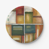 フォーパネル絵画ズバイジェニファー・ゴルdberger ペーパープレート (正面)