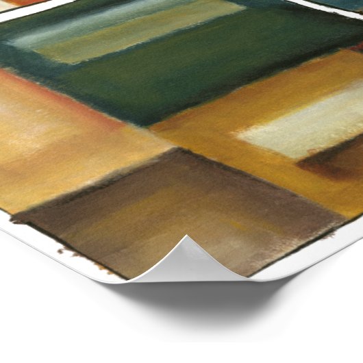 フォーパネル絵画ズバイジェニファー・ゴルdberger ポスター (角)