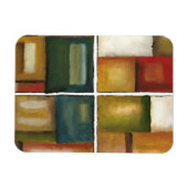 フォーパネル絵画ズバイジェニファー・ゴルdberger マグネット (横)