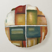 フォーパネル絵画ズバイジェニファー・ゴルdberger ラウンドクッション (裏面)