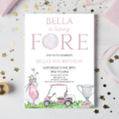 フォーピンクゴルフ第4回バースデーパーティー 招待状