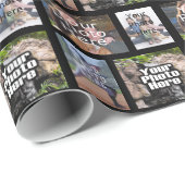 フォーフォトコラージュカスタム ラッピングペーパー (ロールコーナー)