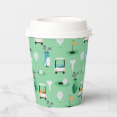 フォーフォー、4thバースデーレッツパーティーゴルフパーティー 紙コップ (裏面)